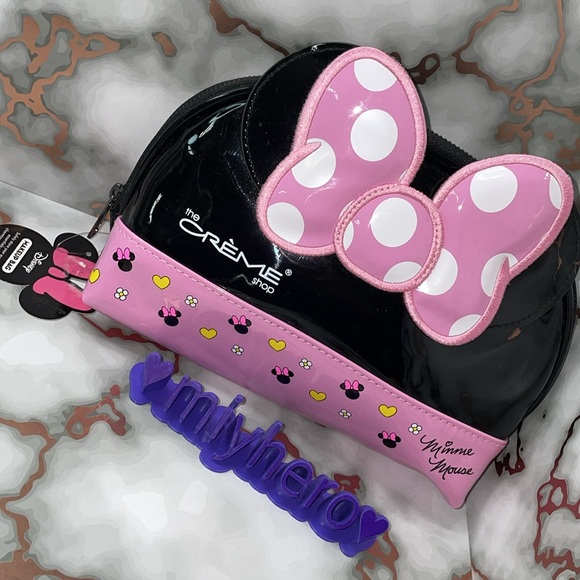 Disney 3pc bundle with Creme Shop makeup bag, Zak water bottle and keychain - Picture 5 of 5